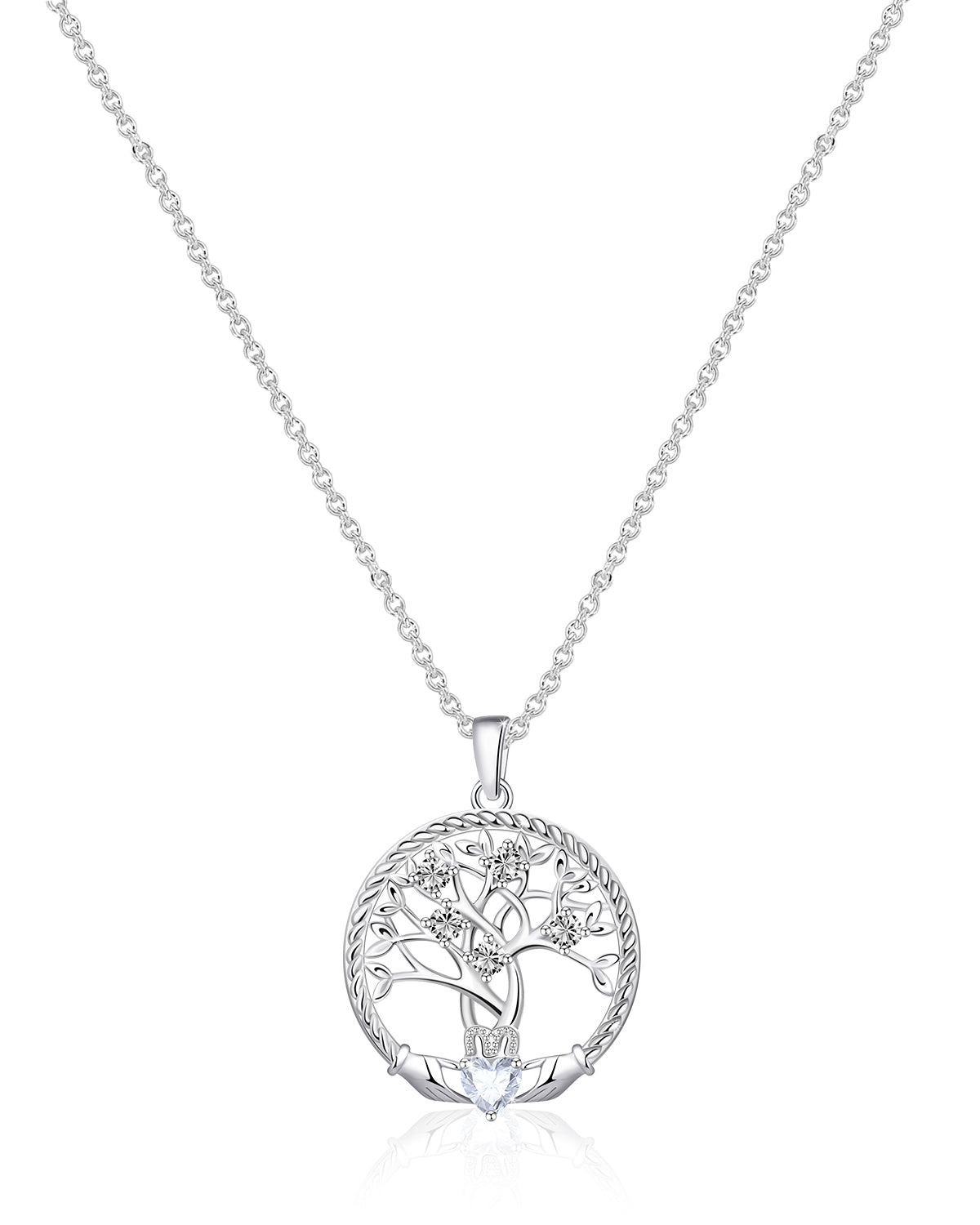 Tree of Life Silver Necklace-Molenia Jewelry - Molenia Jewelry