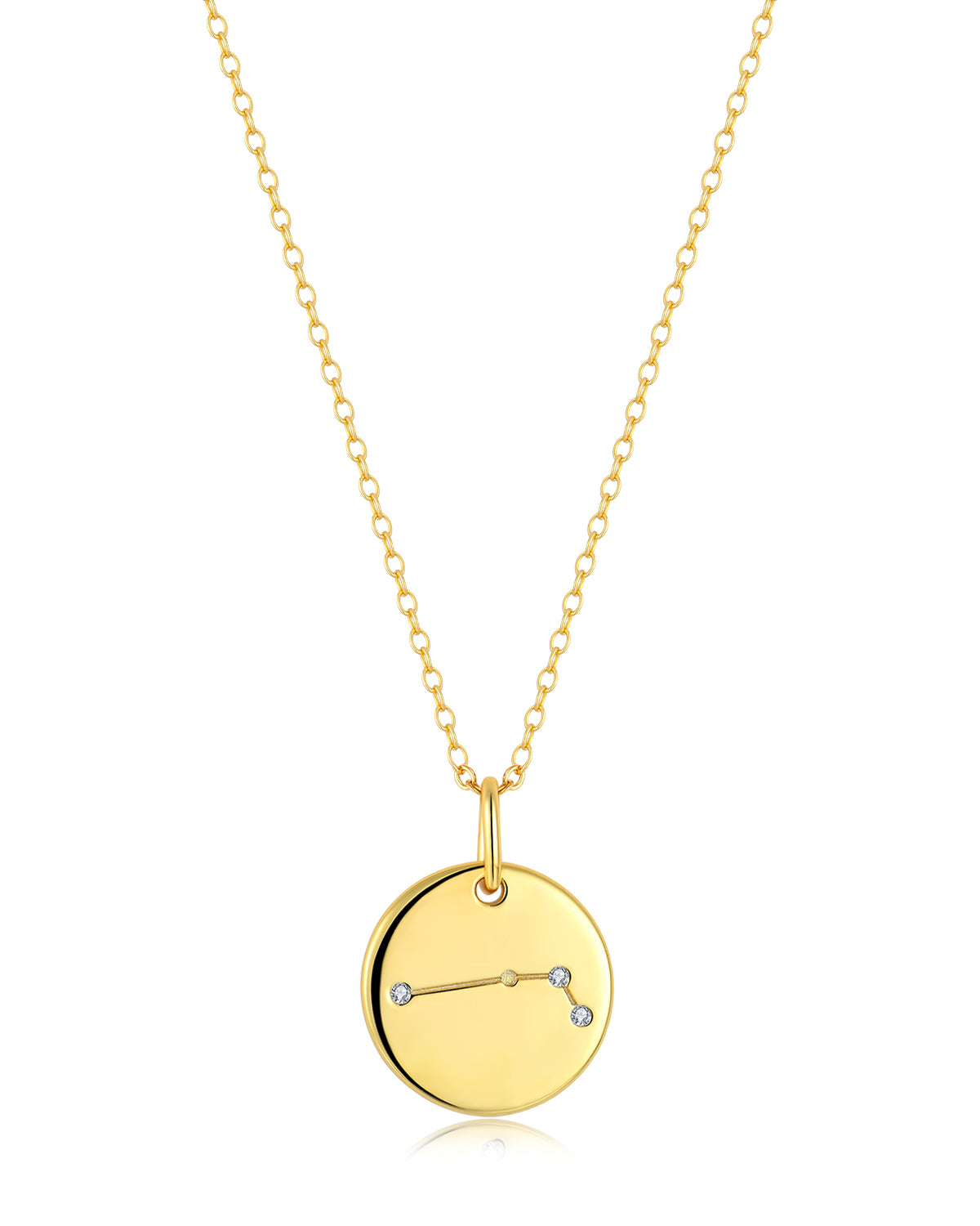 The Aries Zodiac Pendant Necklace - Molenia Jewelry