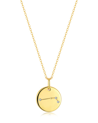 The Aries Zodiac Pendant Necklace - Molenia Jewelry