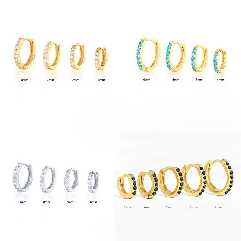 mini hoop earrings for women