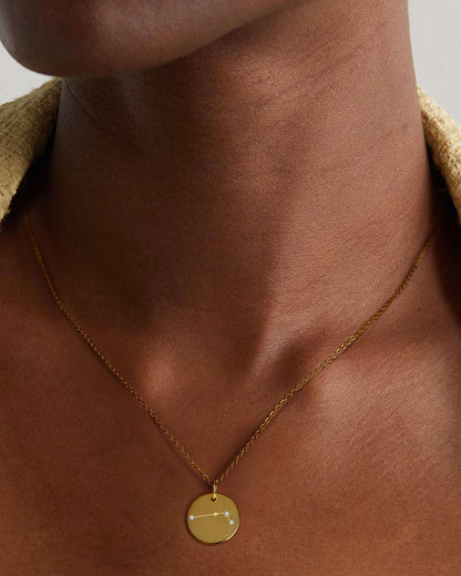 The Aries Zodiac Pendant Necklace - Molenia Jewelry